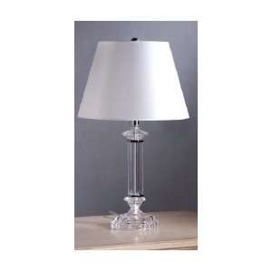  Collection Satin Nickel Finish Accent Table Lamp Base: Home & Kitchen