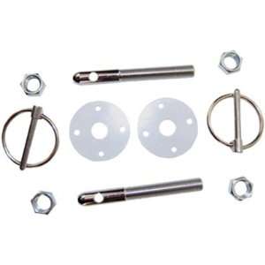   Performance A30131 0.375 Hood Pin Kit with Flip Over Clip: Automotive