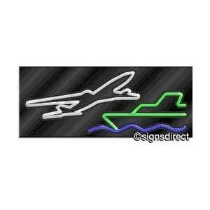  Travel Logo Neon Sign : 148: Sports & Outdoors