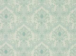 Waverly Elegant Blue Small Damask Wallpaper D/R  