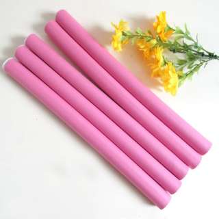 10x Hairstyle Bendy Hair Styling Roller Foam Curler Soft Stick Spiral 