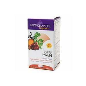  New Chapter Organics Every Man Multi Vitamin Health 