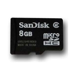  SanDisk 8GB microSD Card   No Adapter Electronics
