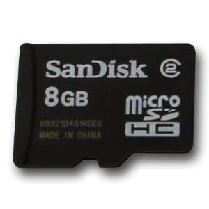  SanDisk 8GB microSD Card with Adapter Electronics