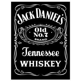 Jack Daniels Vinyl Printed Banner with Grommets 20x24  