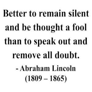  Abraham Lincoln Quote 15a Magnet