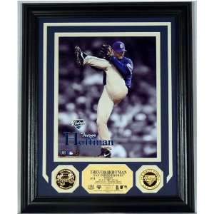 San Diego Padres Trevor Hoffman 24KT Gold Coin Photo Mint 