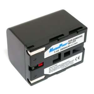   Battery for Samsung Digital Camera/Camcorder (Silver): Camera & Photo