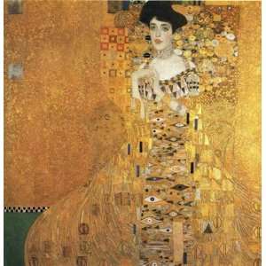  Klimt   Portrait of Adele Bloch Bauer I   Hand Painted 