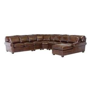  Classic Leather Tamarack Sectional Sofa Patio, Lawn 