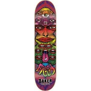  Baker Figueroa Psychadelic Skateboard Deck   7.88 Sports 
