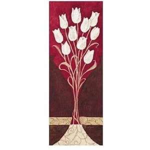 White Tulips IV    Print 