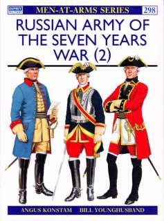 RUSSIAN ARMY OF THE SEVEN YEARS WAR (2) OSPREY BOOK 298  