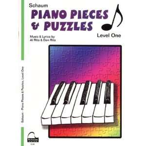  Alfred 44 1306 Piano Pieces & Puzzles  Level 1 Office 
