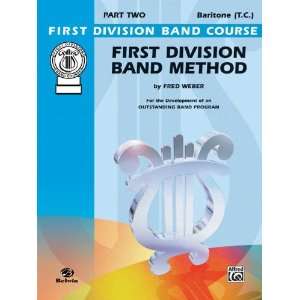  Alfred First Division Band Method Part 2 Baritone (T.C 