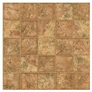 allen + roth Brown Ceramic Tile Wallpaper LW1340911:  