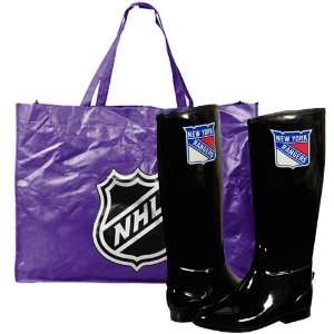  New York Rangers Ladies Aficionado Tall Rain Boots Sports 