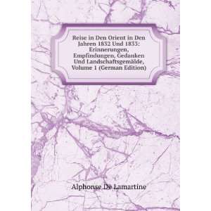   ¤lde, Volume 1 (German Edition) Alphonse De Lamartine Books