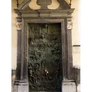  Bronze Door of the Cathedral of Saint Nicholas, Ljubljana 
