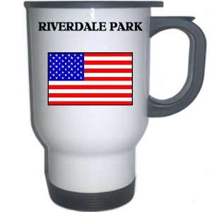   Riverdale Park, Maryland (MD) White Stainless Steel Mug Everything