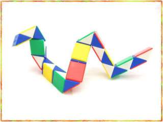 Triangle Snake Rubik Rubic Rubix Magic Cube Toy Gift  