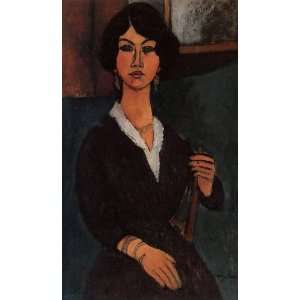 Modigliani Art Reproductions and Oil Paintings Almaisa Oil Painting 