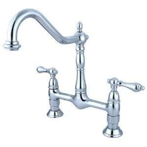   of Design ES1171AL Deck Two Handle Kitchen Faucet,: Home Improvement