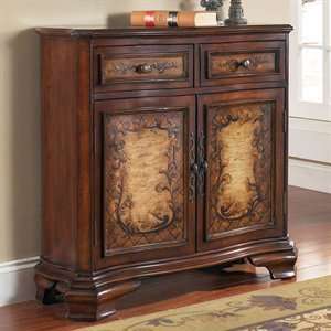   704323 Hall Chest Decorative Storage Cabinet,: Home & Kitchen