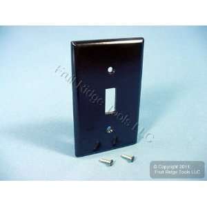  Leviton Brown Toggle Switch Cover Wall Plate Switchplate 