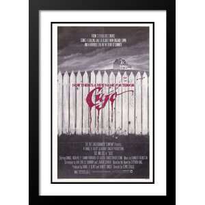 Cujo 32x45 Framed and Double Matted Movie Poster   Style B   1983 