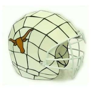  Texas Longhorns Glass Helmet Lamp