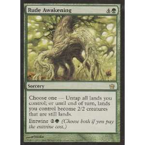  Rude Awakening (Magic the Gathering  Fifth Dawn #92 Rare 