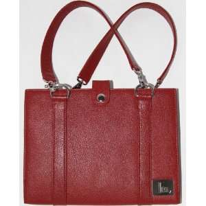  The GRAMERCY by Luxon   100% Real Red Leather iPad & Cell 
