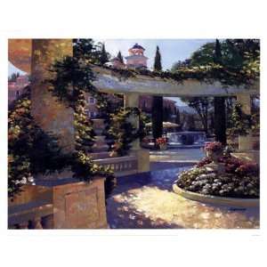 Bellagio Garden by Howard Behrens 17x13 
