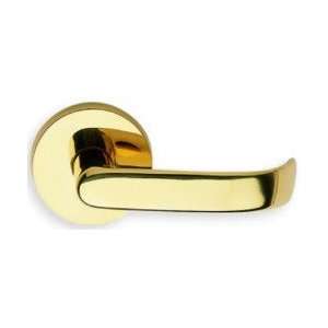  Omnia 2560 US3 EW Polished Brass Mortise with Roses Keyed 