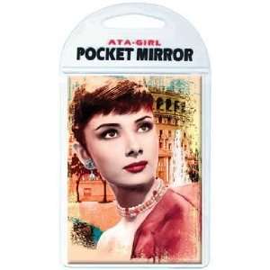  Audrey Hepburn Roman Holiday Pocket Mirror 50693: Kitchen 