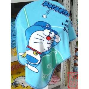  smaill size baby kid child gift Doraemon Car Bed Fleece Baby Blanket 