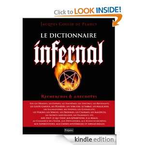 Le Dictionnaire infernal (FANTASY) (French Edition) Jacques Collin de 