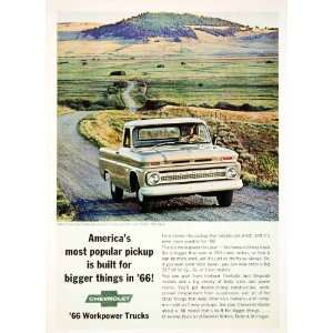  1965 Ad Chevrolet Dillon Montana Fleetside Pickup Truck 