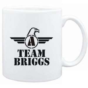  Mug White  Team Briggs   Falcon Initial  Last Names 