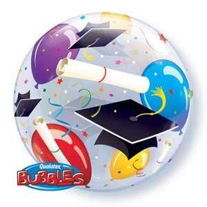   22 Bubble   Graduation Hats and Diplomas