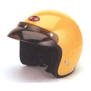  RMT 10 DOT Motorcycle Helmet Yellow Automotive