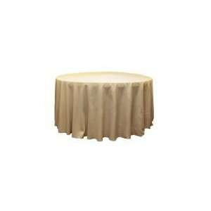  Wholesale wedding Polyester 120 Round Tablecloth 