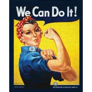  Rosie the Riveter Jigsaw Puzzle (110 piece) Everything 
