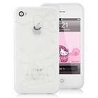 Exalted Hello Kitty Pattern TPU Gel Case For iPhone 4 (AT&T Only 