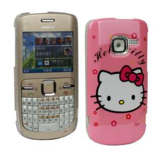 Pink Hello Kitty Cartoon Hard Case Cover for NOKIA C3 C3 00  