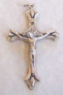 Rosary CENTER & CRUCIFIX Italy Set ~ Jesus Divine Mercy  