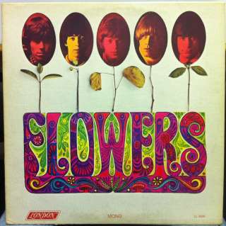   ROLLING STONES flowers LP VG  LL.3509 Vinyl Mono Canada 1st Press 1967