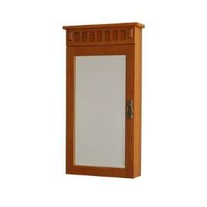  SEI Mission Wall Mount Jewelry Armoire