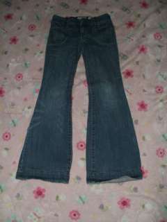 2008 OLD NAVY girl 10 stretch feather flare jeans 24x28  